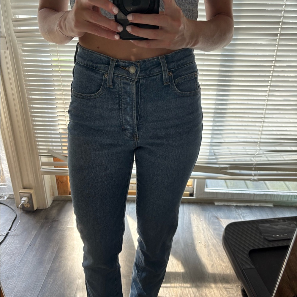 Straight Light Wash Jeans